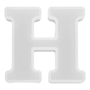 Bokstavsform i Silikon - Bokstav H