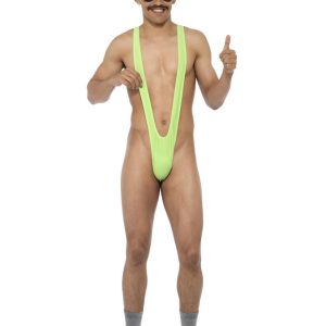 Borat Mankini Neon Grön