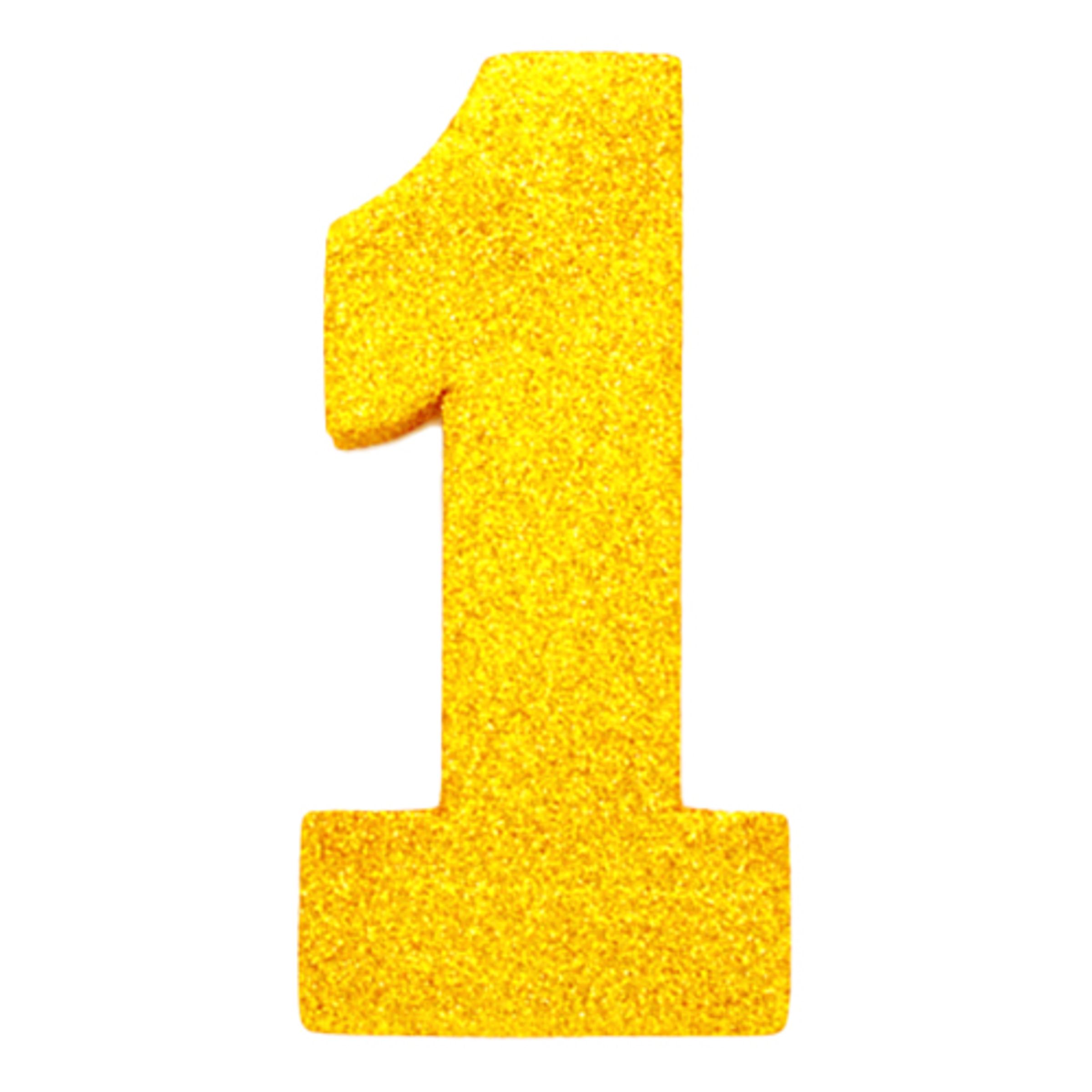 Bordsdekoration Siffra Guld - Siffra 1