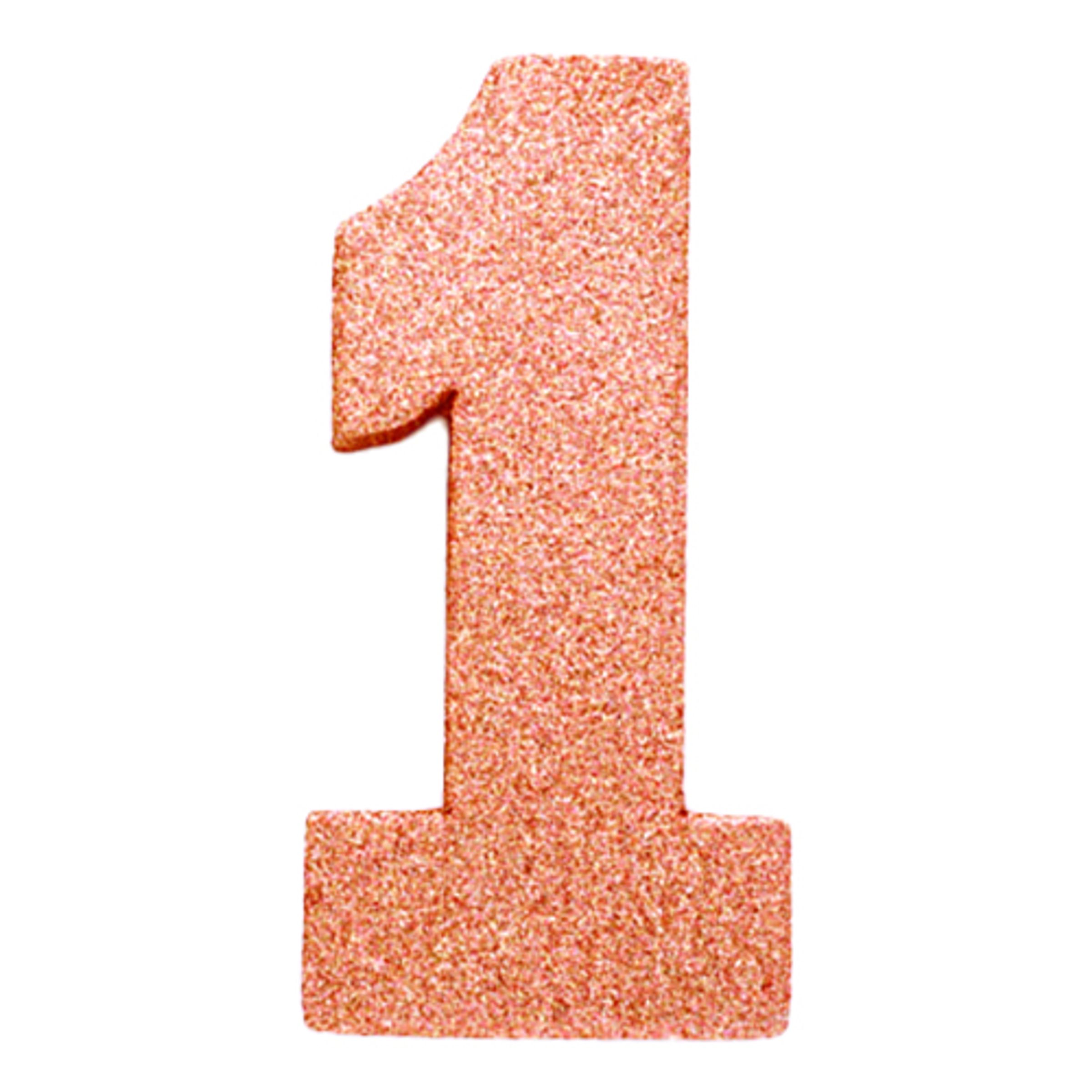 Bordsdekoration Siffra Roséguld - Siffra 1