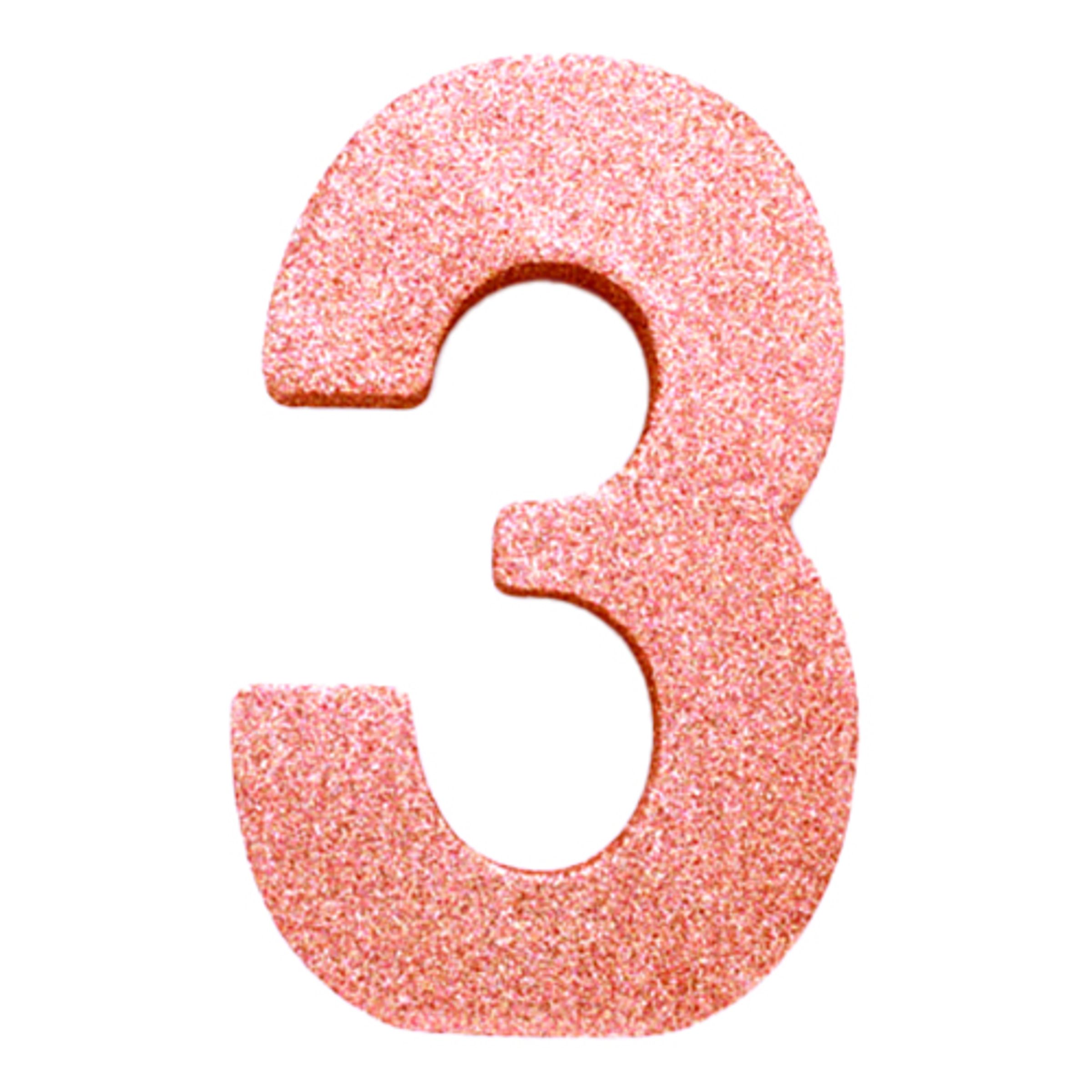 Bordsdekoration Siffra Roséguld - Siffra 3