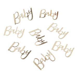 Bordskonfetti Oh Baby Guld