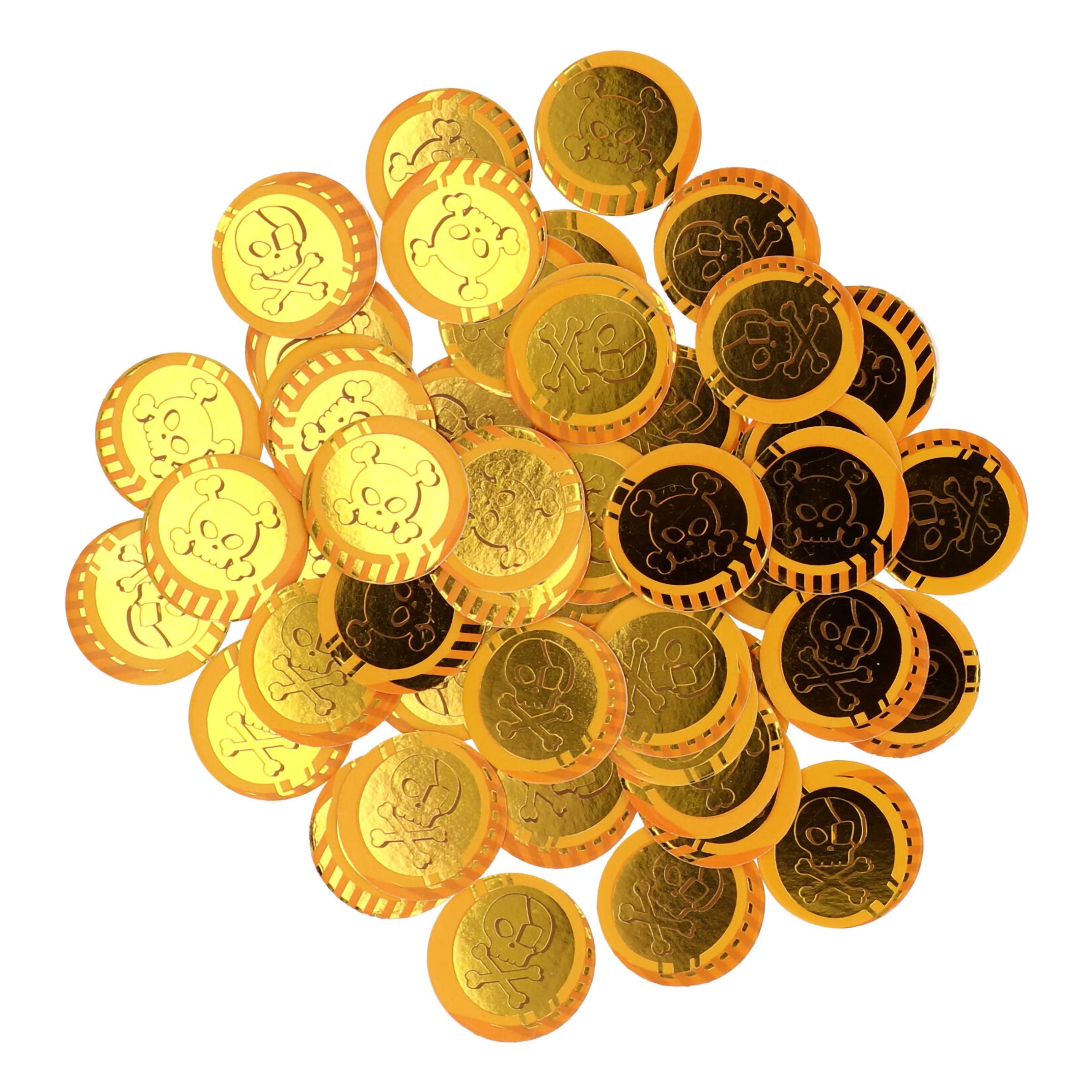 Bordskonfetti Piratmynt - 50-pack