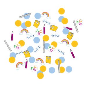Bordskonfetti Skolstart - 14 gram