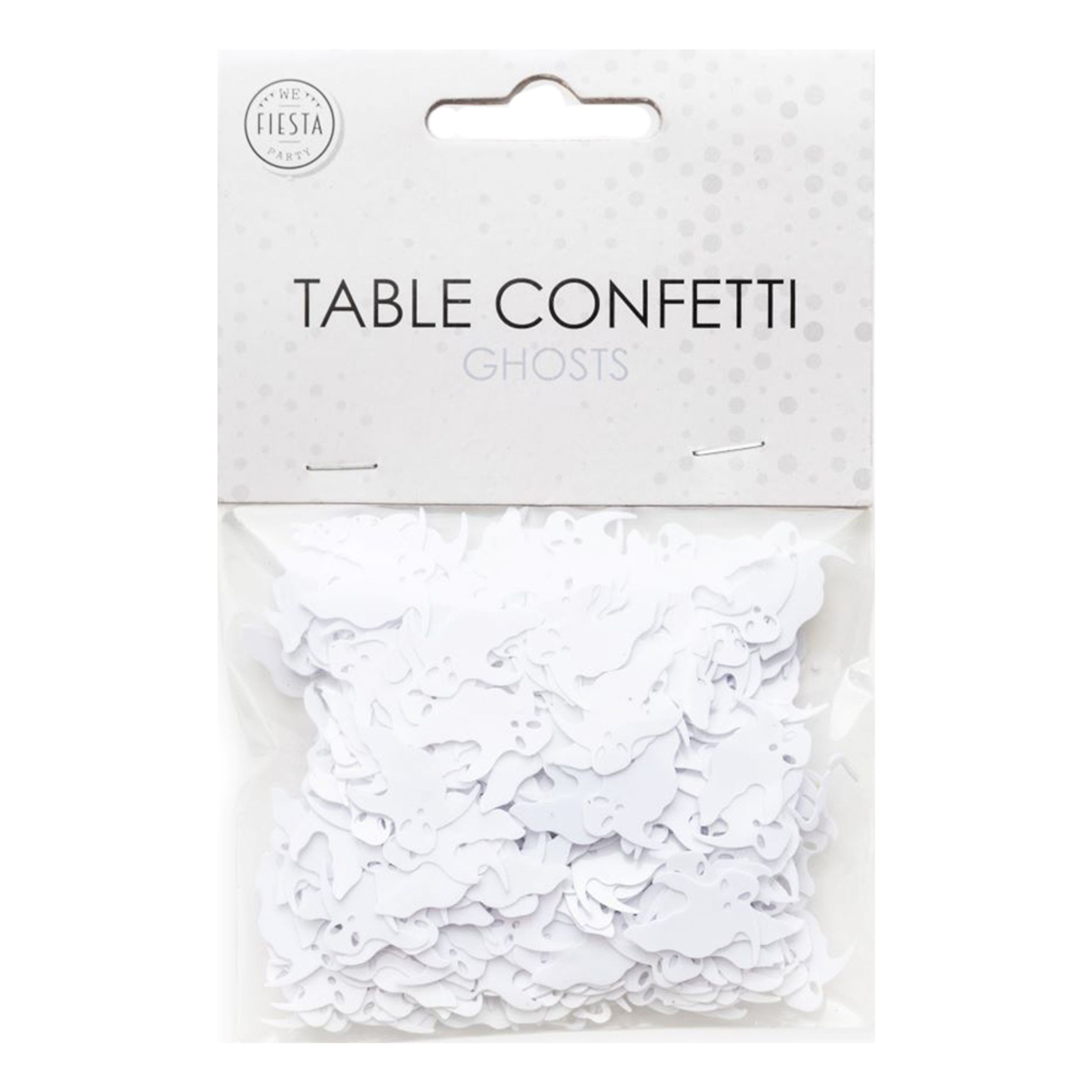 Bordskonfetti Spöken Vita