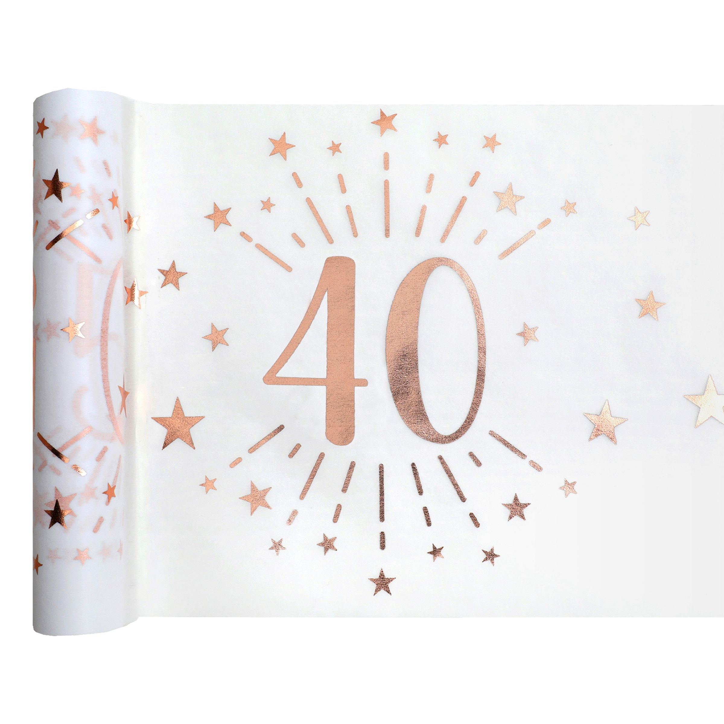 Bordslöpare Sparkling Roséguld - 40