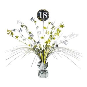 Bordspjäs 18 Guld/Silver Glitter