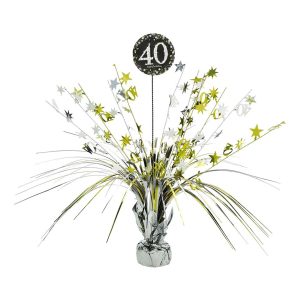 Bordspjäs 40 Guld/Silver Glitter