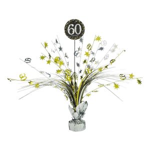 Bordspjäs 60 Guld/Silver Glitter