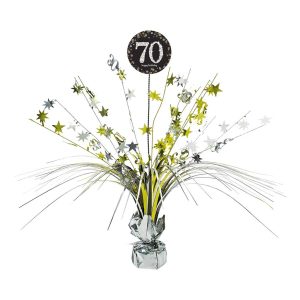 Bordspjäs 70 Guld/Silver Glitter