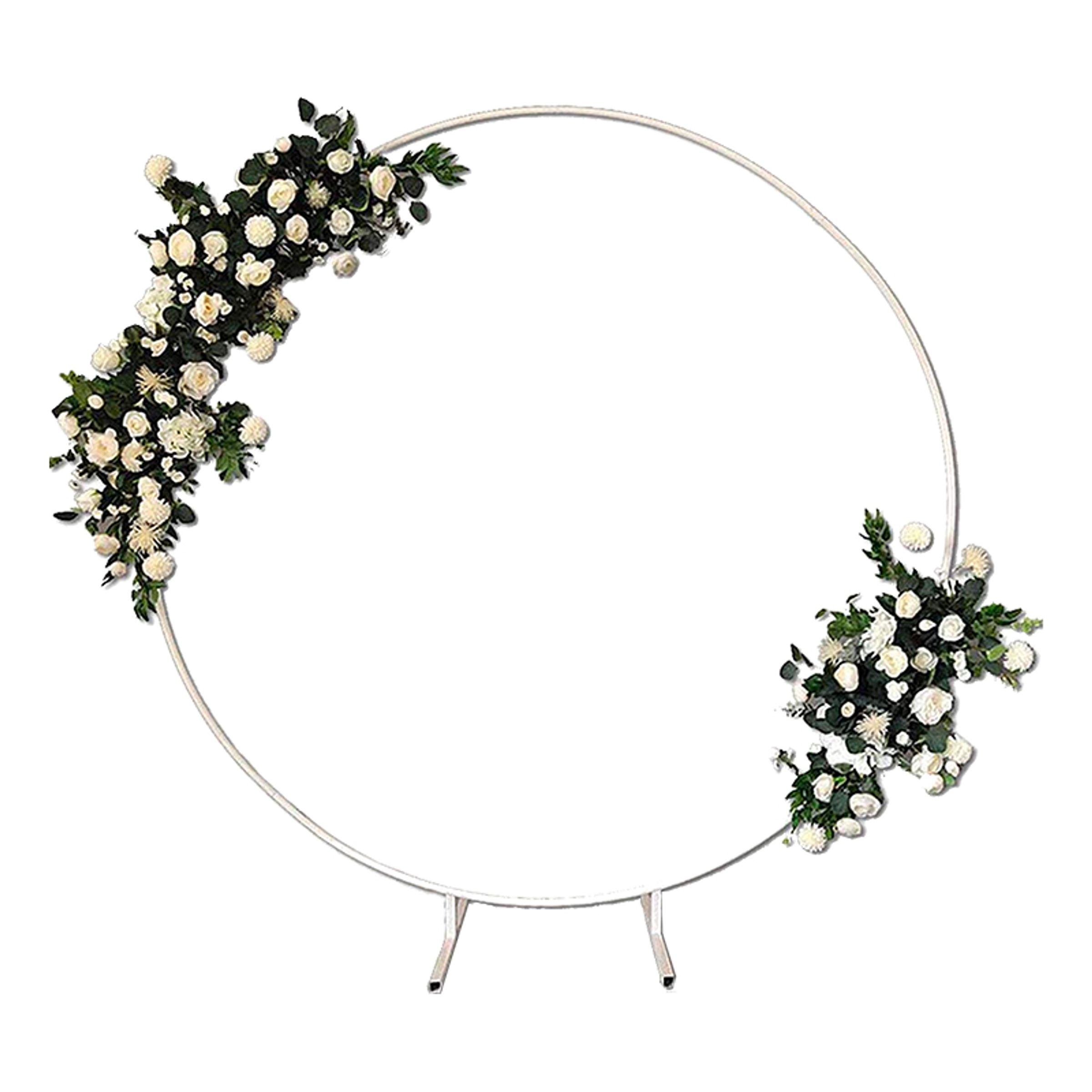 Dekorationsställning Vit Rund - 250 cm