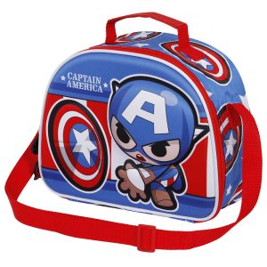 Captain America 3D Lunchväska Let&apos;s Go