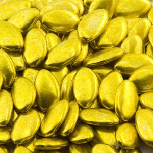 Chokladdragéer Guld