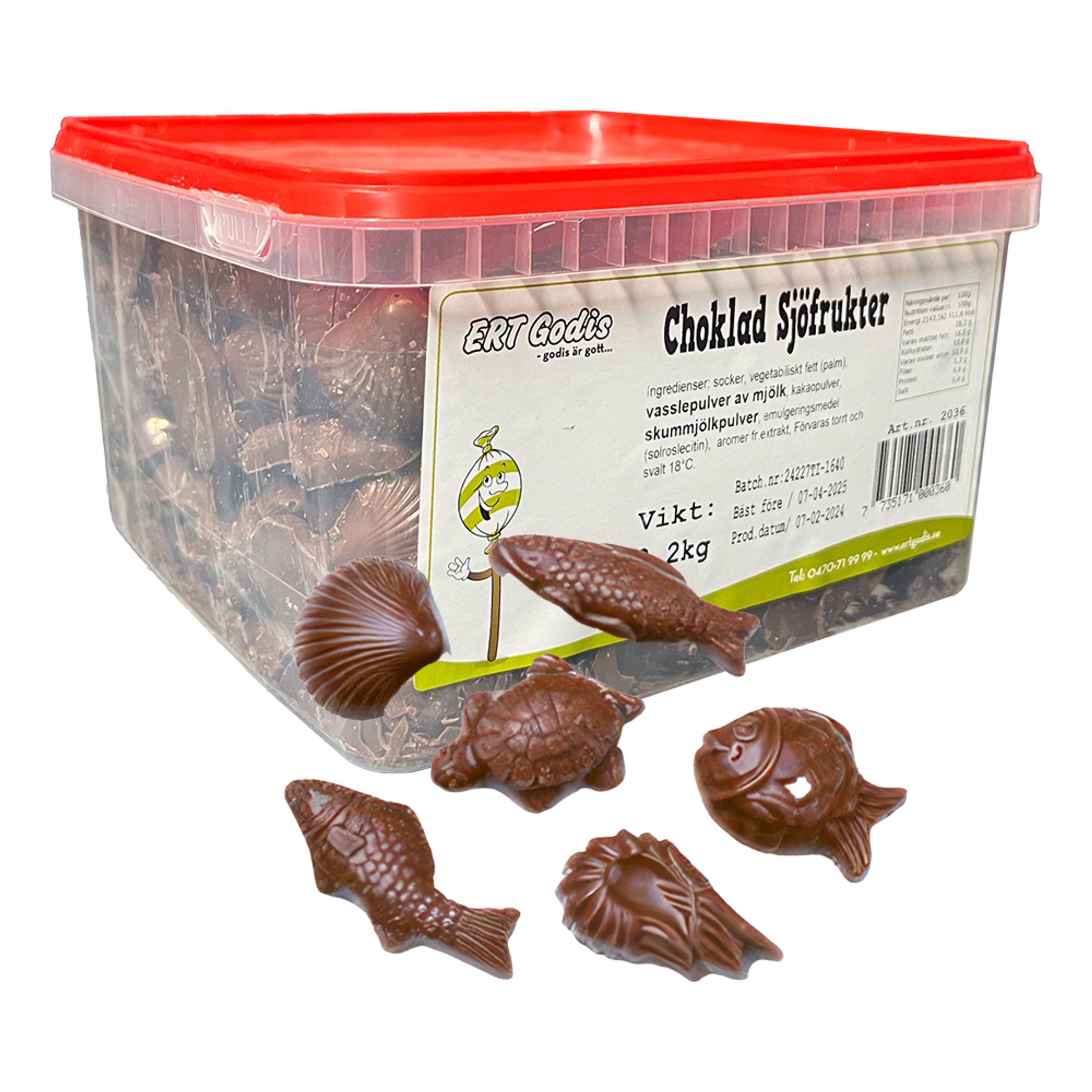Chokladsjöfrukter Storpack - 2