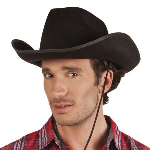 Cowboyhatt Rodeo Svart - One size