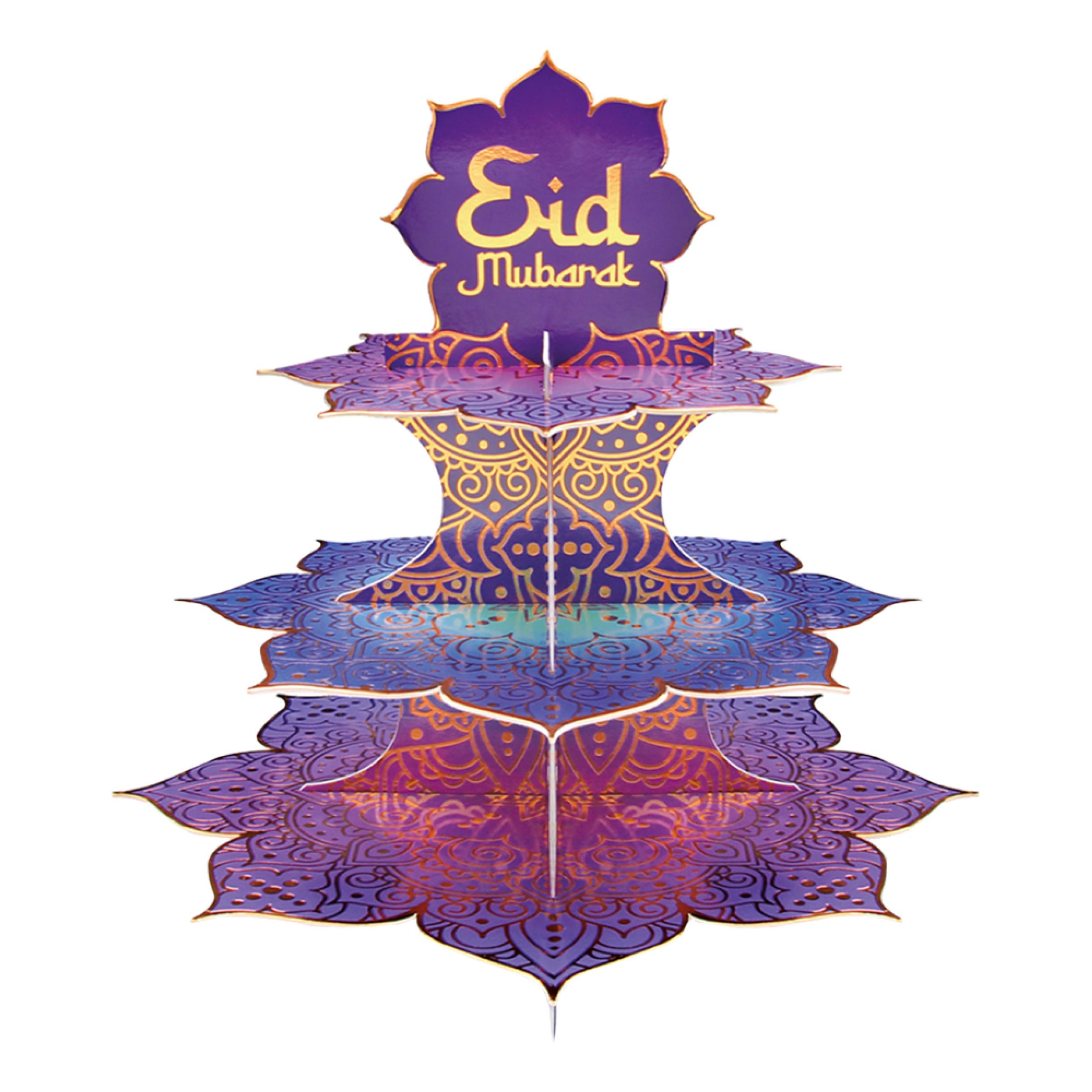 Cupcake Ställ Eid Mubarak