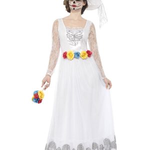 Day Of The Dead Brud Maskeraddräkt