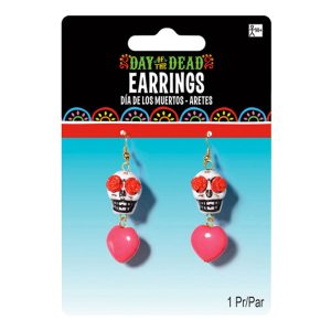 Day of the Dead Döskallar Örhängen - 2-pack
