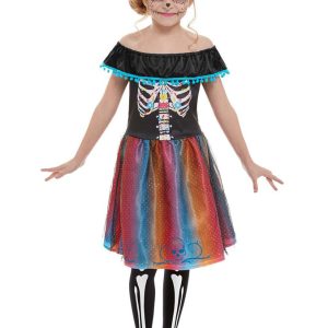 Day of the Dead Girl Klänning Barn