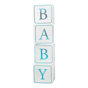Dekorationsboxar Baby Blå