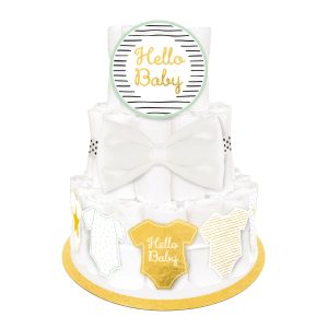 Dekorationskit Blöjtårta Hello Baby
