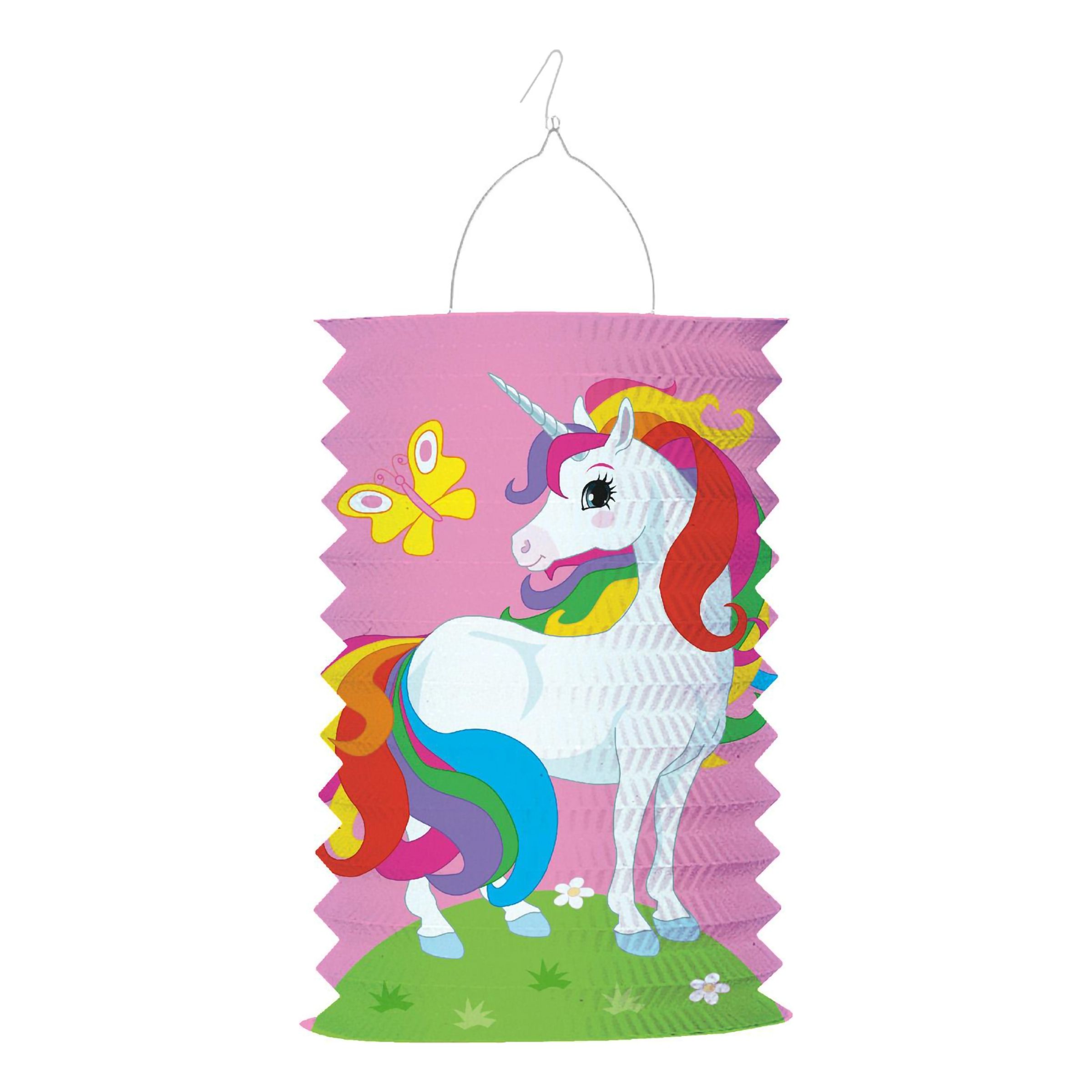 Papperslykta Enhörning