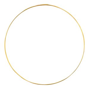 Dekorationsring Bröllop i Metall Guld - 35 cm