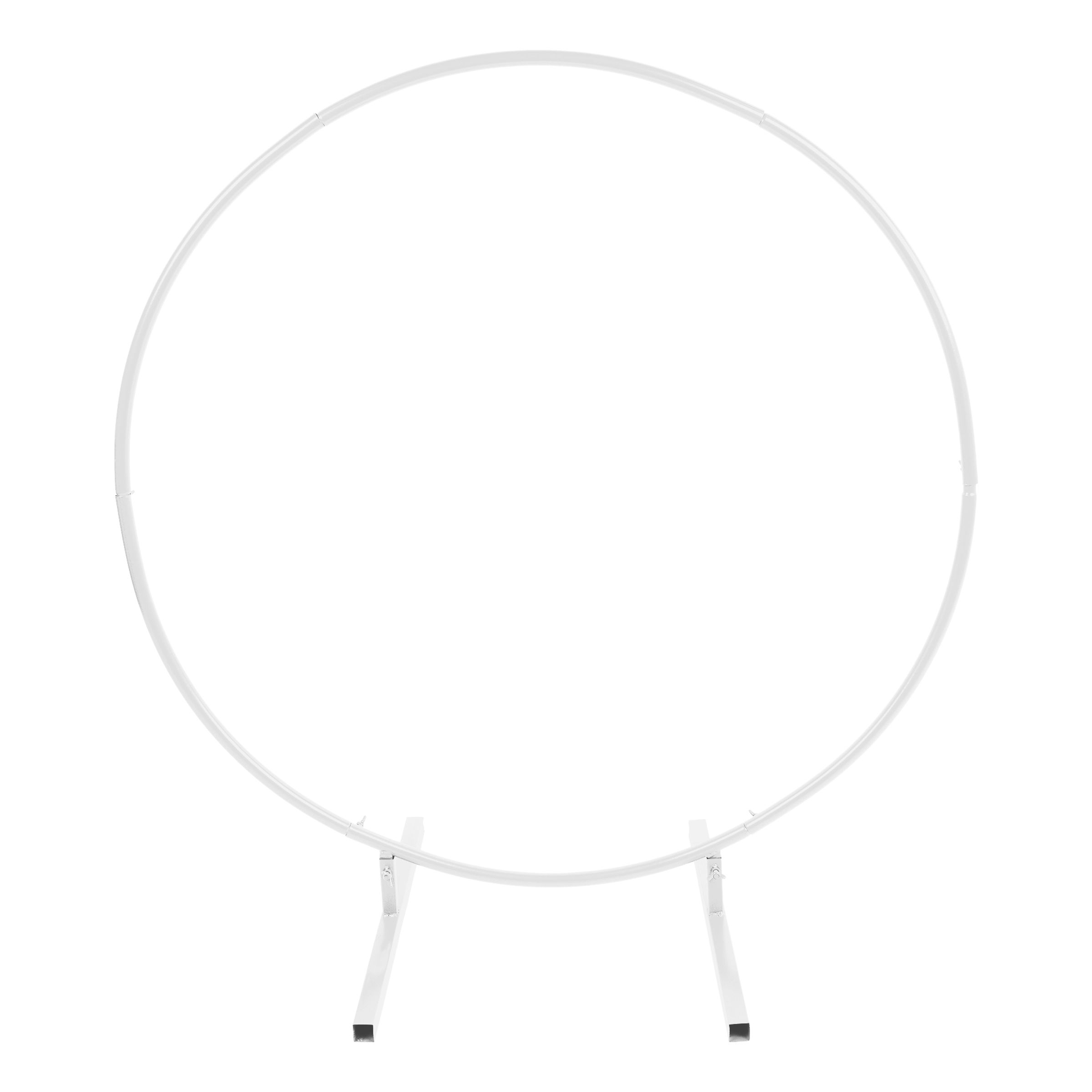 Dekorationsställning Rund Liten Vit