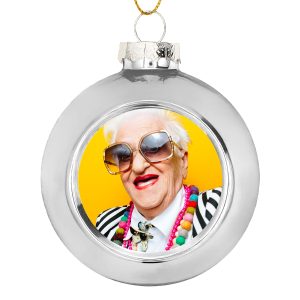 Designa Din Egen Julgranskula - Silver