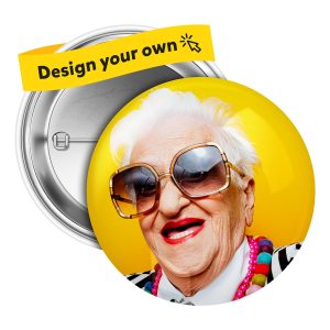 Designa Din Egen Knapp - 75 mm