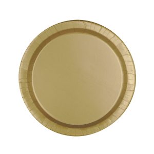 Desserttallrikar Guld 8-pack