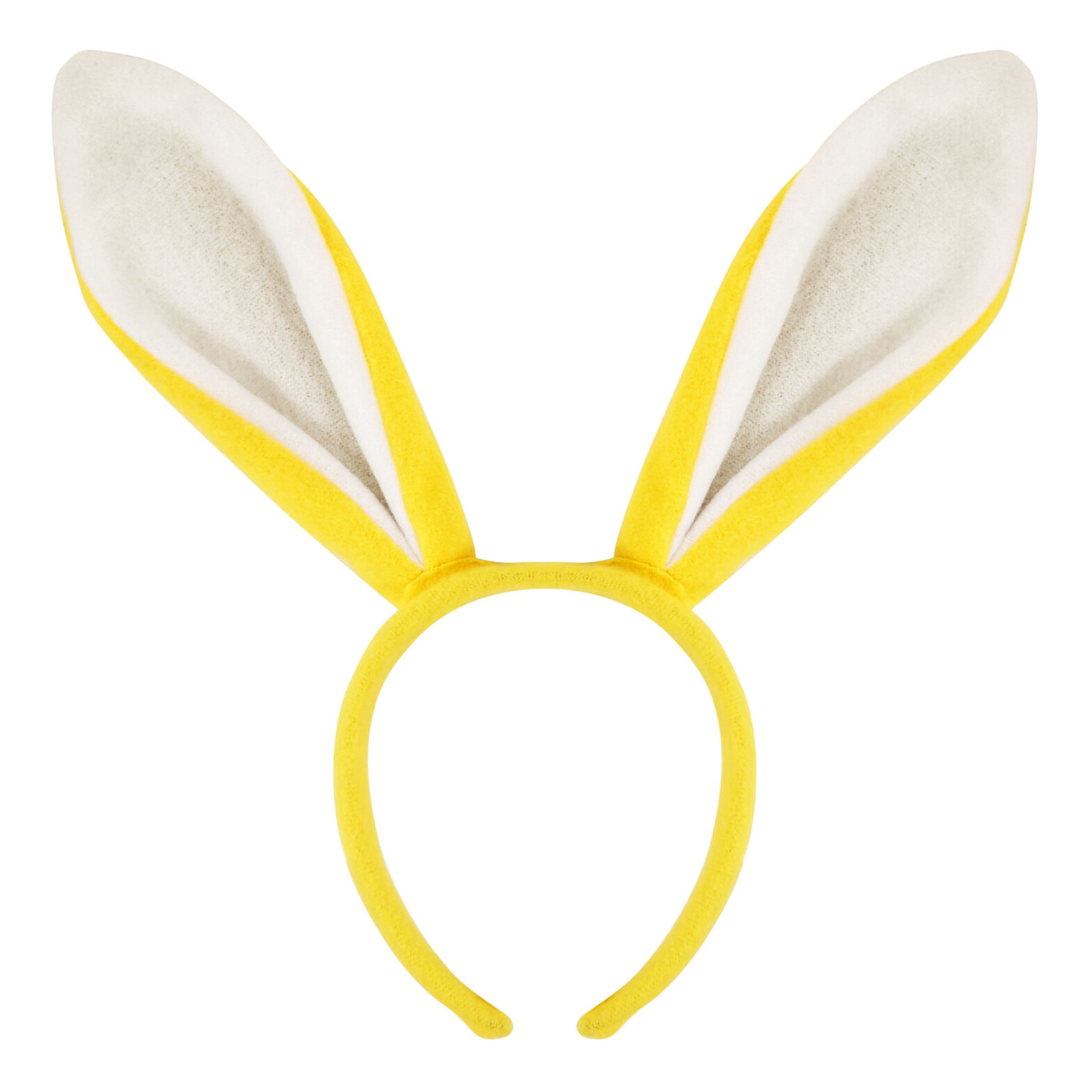 Diadem Kaninöron Gula - One size