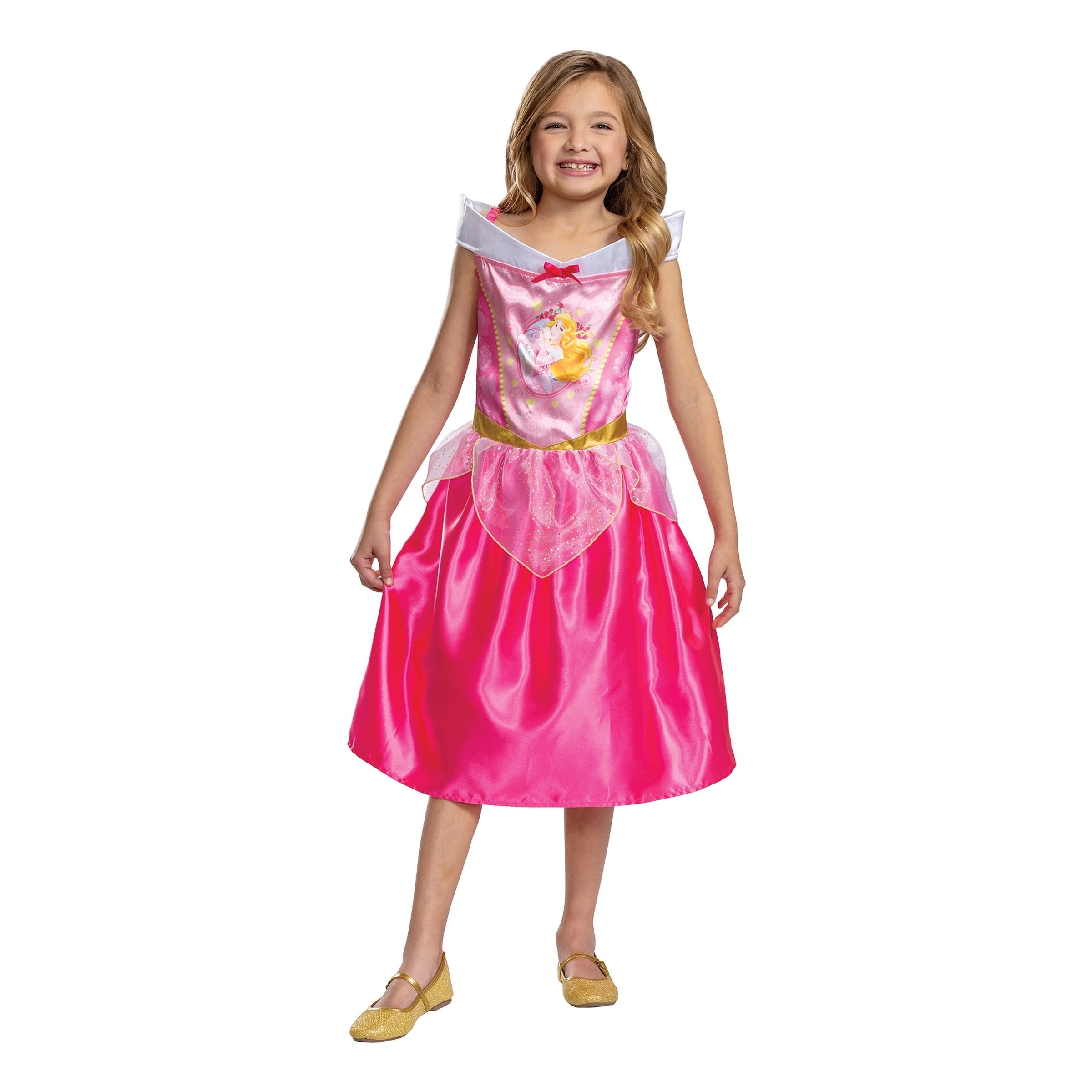 Disney Törnrosa Budget Barn Maskeraddräkt - X-Small