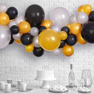 DIY Ballonggirlang Svart