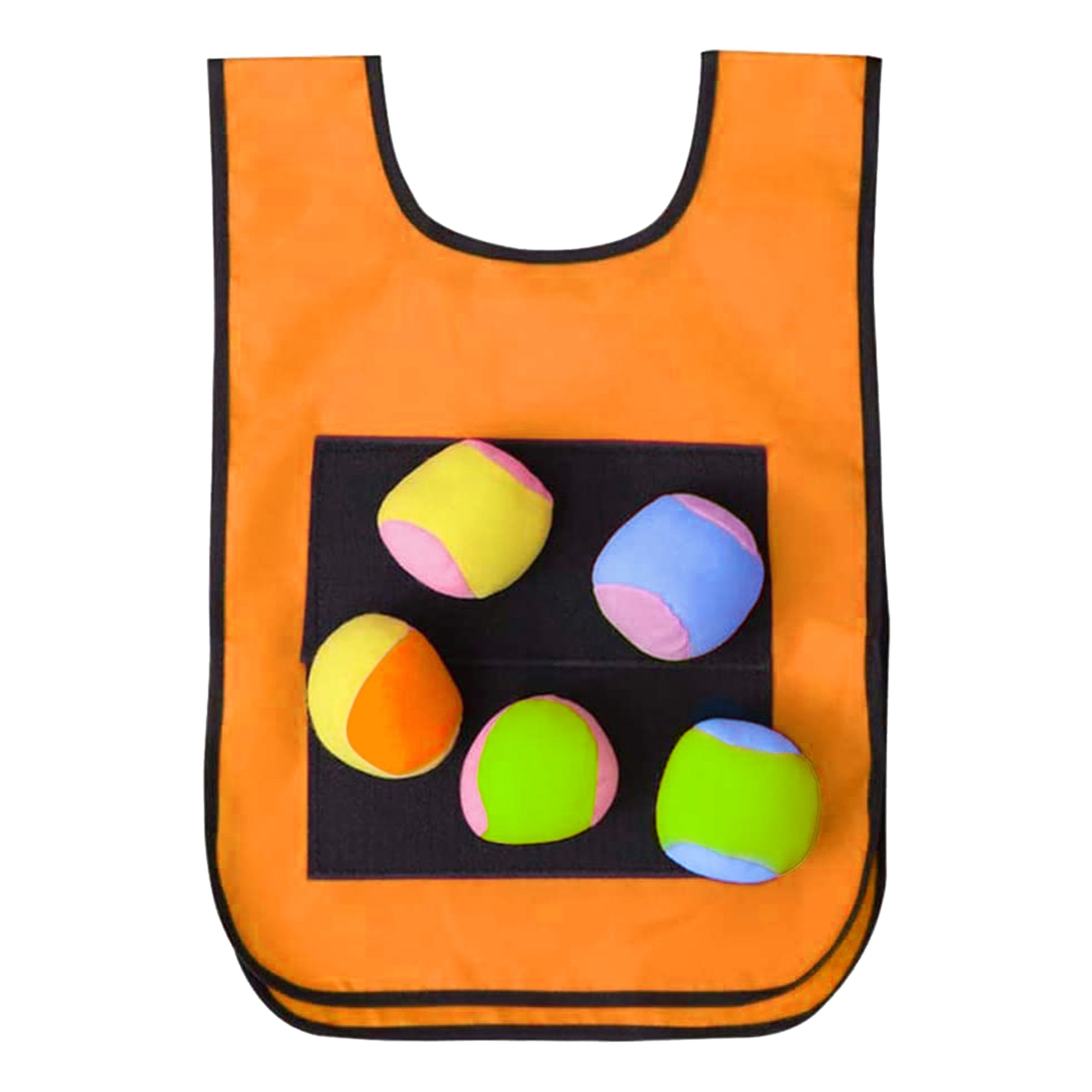 Dodgeball Väst med Bollar - Orange