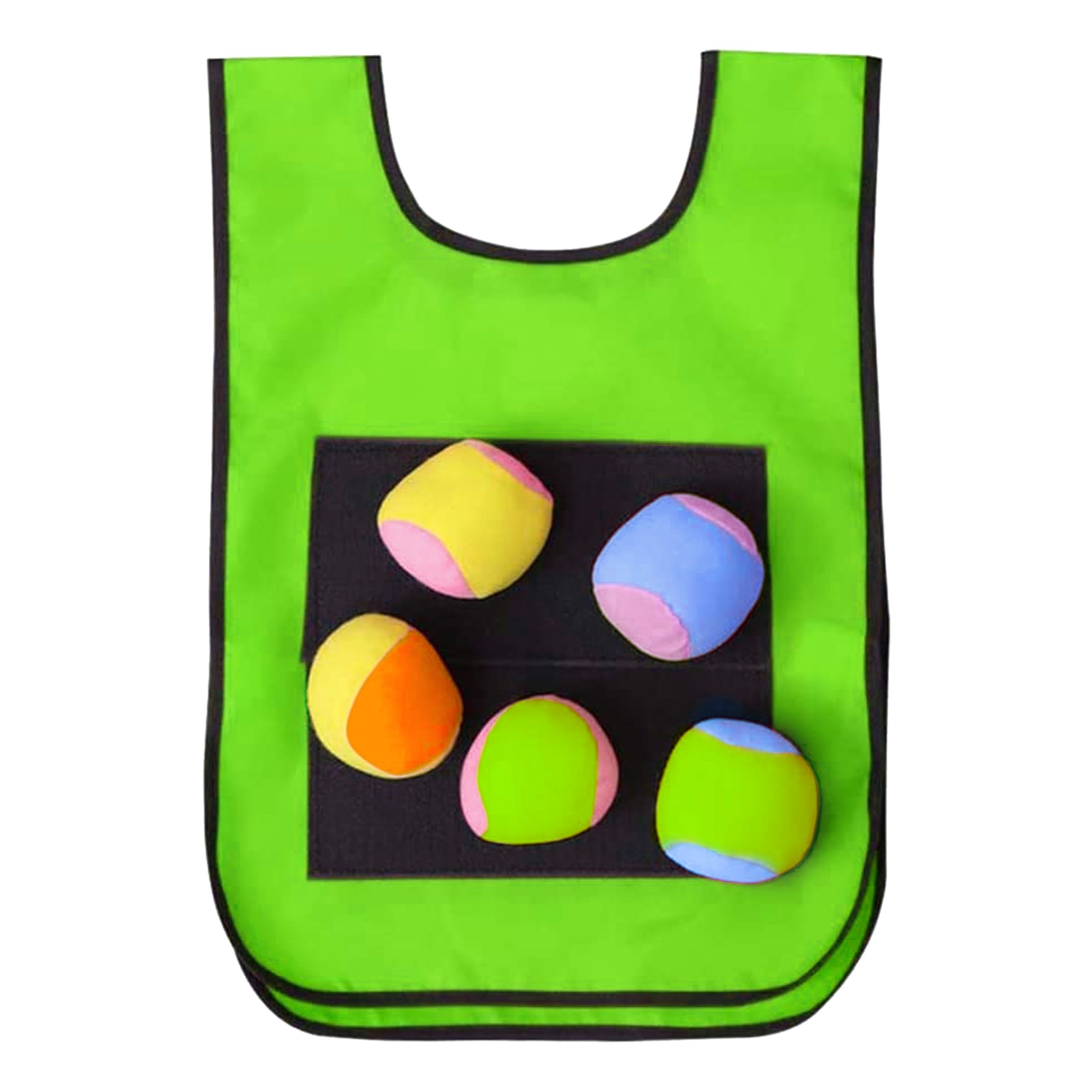 Dodgeball Väst med Bollar - Grön