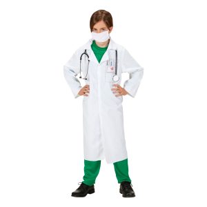 Doktor Barn Maskeraddräkt - Large