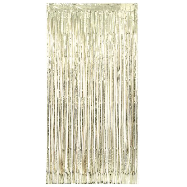 Dörrdraperi Metallic Guld