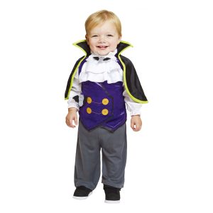 Dracula Bebis Maskeraddräkt - X-Small (3-4 år)