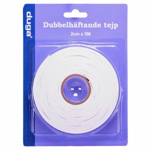 Dubbelhäftande Fästkuddar Tejp 5m