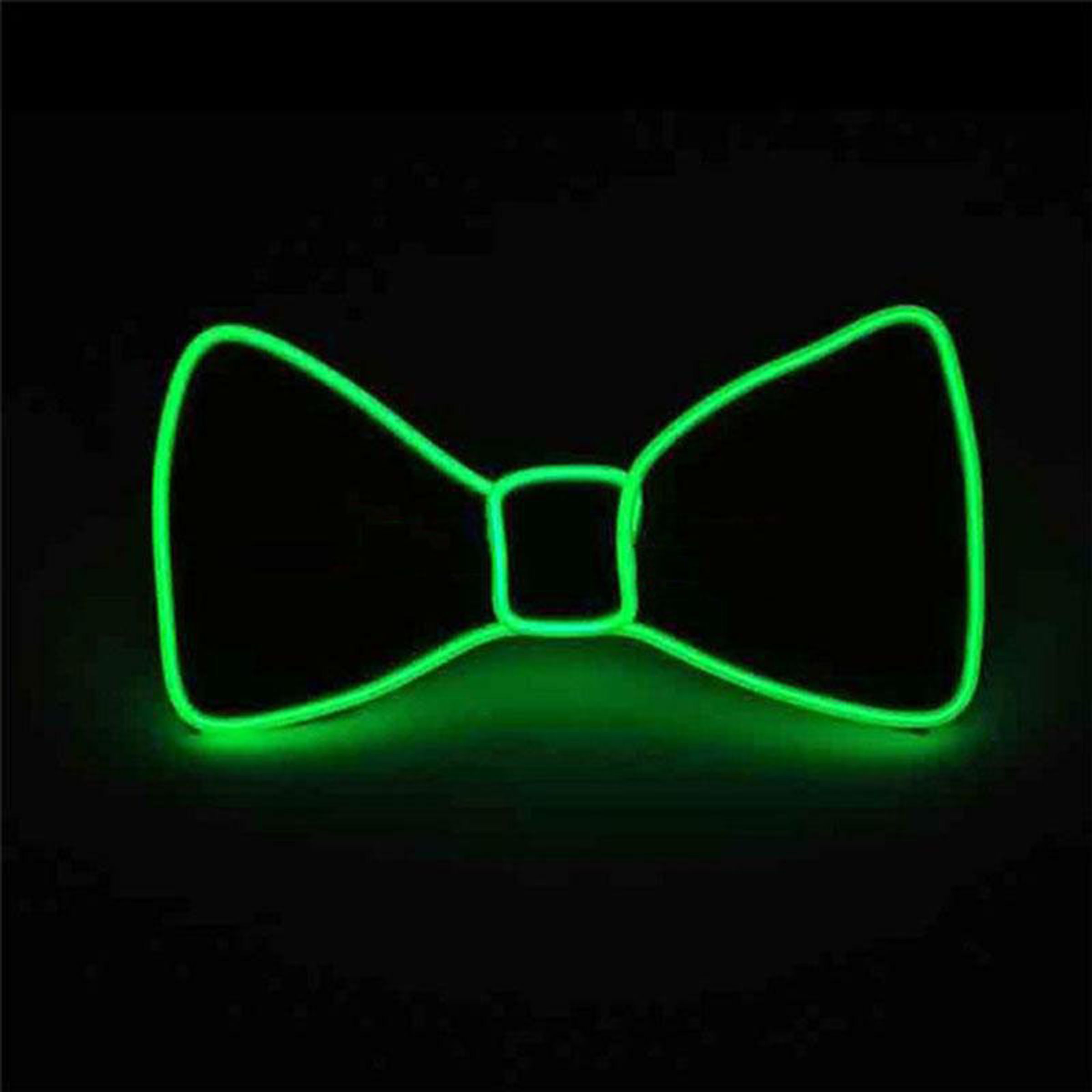 El Wire LED Fluga - Grön