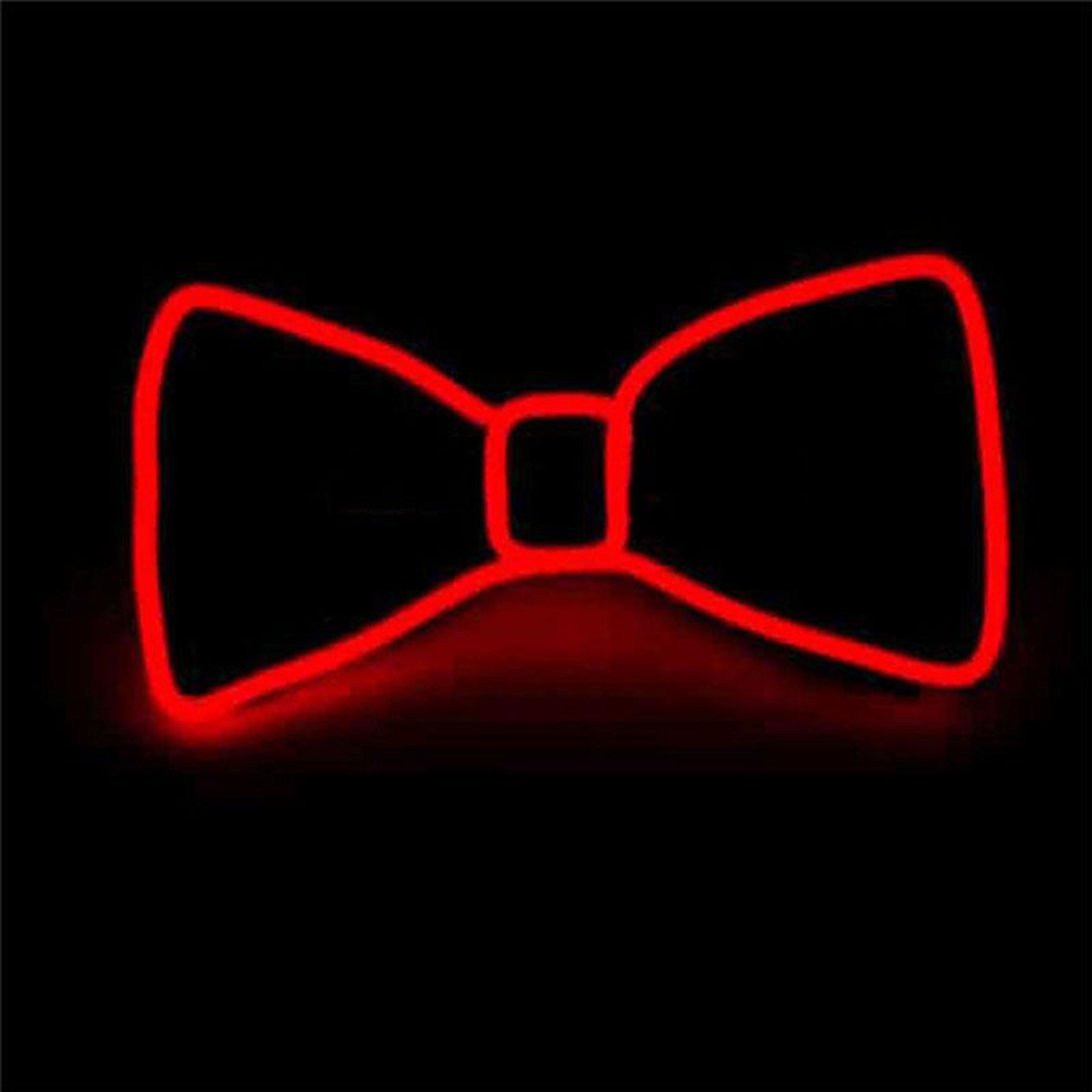 El Wire LED Fluga - Röd