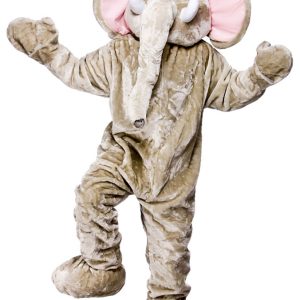 Elefant Deluxe Maskotdräkt