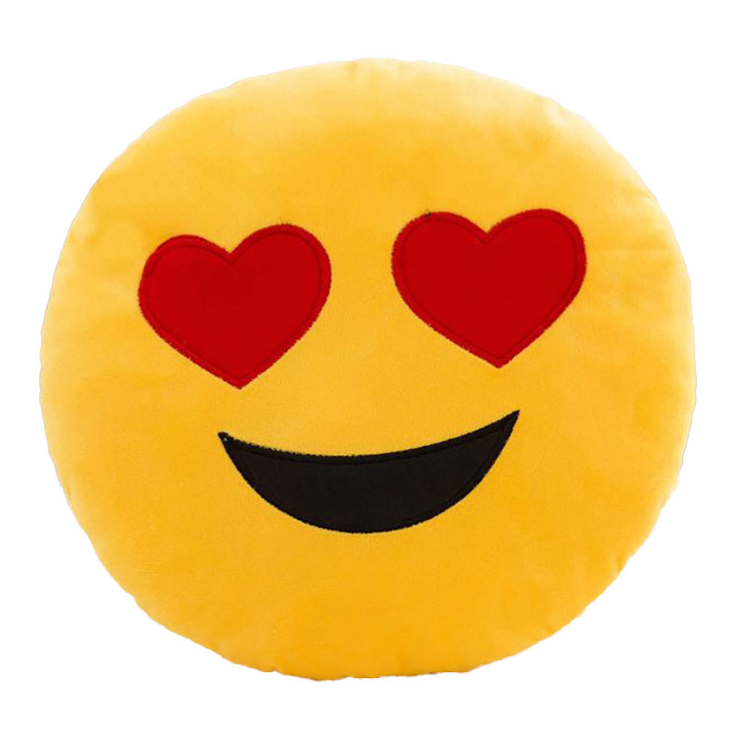Emoji-Kudde - Heart Eyes
