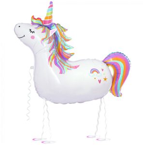 Enhörnings Folieballong med Ben Airwalker