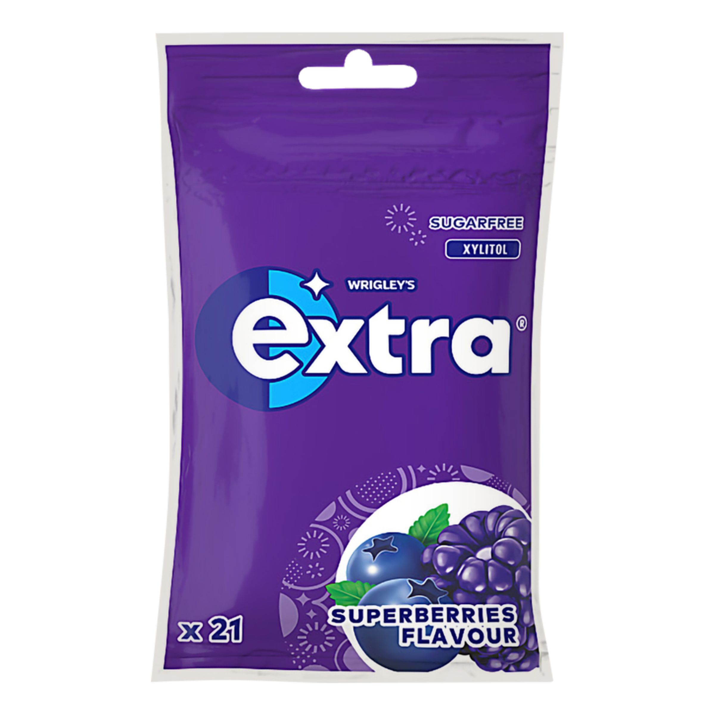 Extra Superberries Tuggummi - 35 g