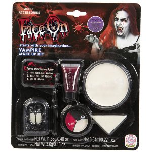Face-On Vampire Makeup