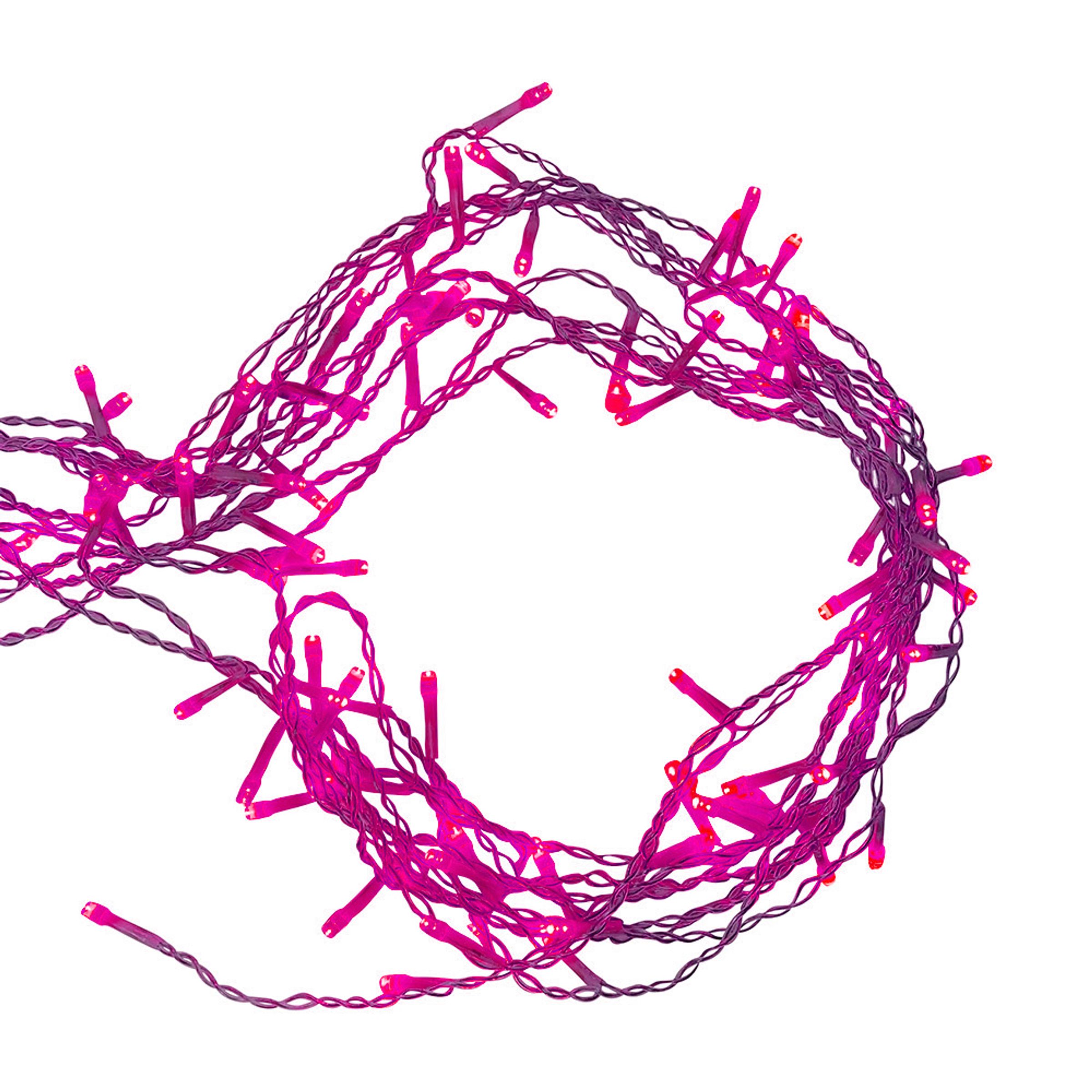 Fairy Light Ljusslinga Rosa - 3 x 1 meter