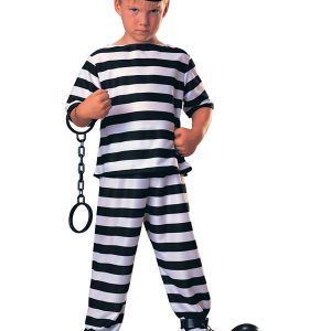 Fånge Barn Maskeraddräkt