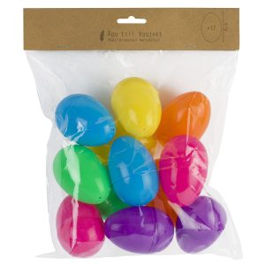 Färgglada Äggjaktsägg